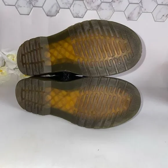 Dr. Martens Black Combat Boots - Picture 6 of 8